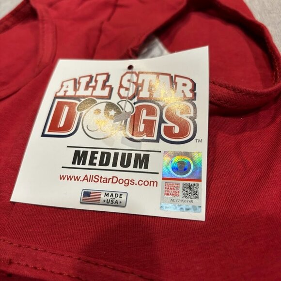 All Star Dogs NCAA Washington State Cougars Dog T-Shirt - Picture 4 of 5
